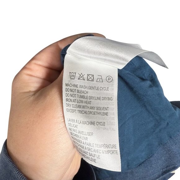 Farm Rio Anthropologie Long-Sleeve Blazer Mini Dress in Ivory/Blue Size SP - Picture 13 of 15